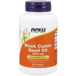 Now Foods Black Cumin Seed Oil černucha setá 1000 mg 60 softgel kapslí – Hledejceny.cz