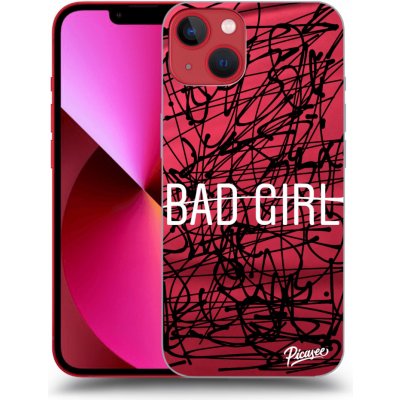 Pouzdro Picasee silikonové Apple iPhone 13 - Bad girl černé – Zboží Mobilmania