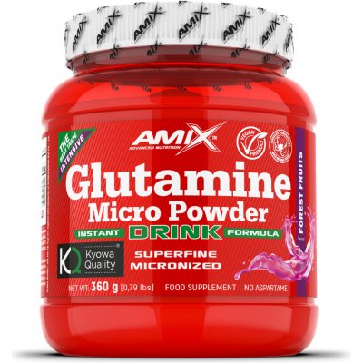 Amix Glutamine Micro Powder Drink 360g – Zbozi.Blesk.cz