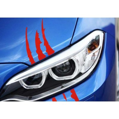 E-cut.cz Samolepka Jizva na auto - 30x9 cm – Zboží Mobilmania