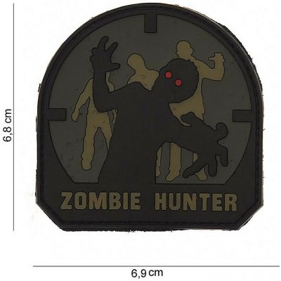 101 INC Nášivka z PVC Hunter Zombie ACU-A – Hledejceny.cz