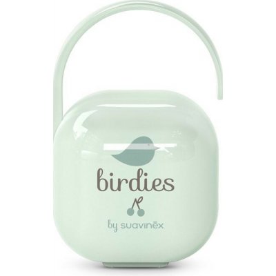 Suavinex Krabička na dudlík Birdies zelená – Zboží Dáma
