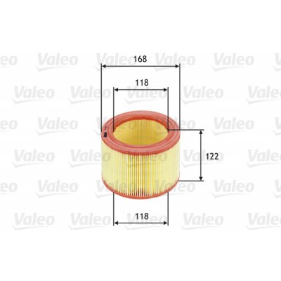 Vzduchový filtr VALEO 585600 – Hledejceny.cz