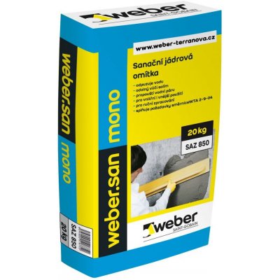 Weber Sanační omítka Webersan mono 20 kg – Sleviste.cz