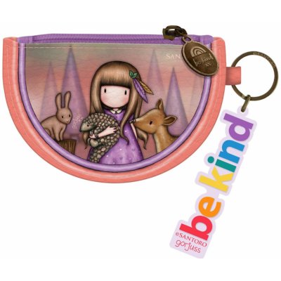 Santoro i Be Kind To All Creatures od firmy London z kolekce Gorjuss Be Kind Gorjuss Be Kind Keyring Zip Purse Be Kind To All Creatures – Zbozi.Blesk.cz