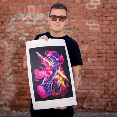Dosy Doss | Světlo | Časově limitovaná edice Rám: Bez rámu, Velikost: 60 x 40 cm – Hledejceny.cz