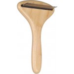 Flamingo kartáč Babu z bambusu s rotačními zuby hustý 17 x 10 x 4 cm – Zboží Mobilmania
