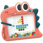 Woopie Magnetická tabule pro děti Montessori MagPad Dinosaurus – Zboží Mobilmania