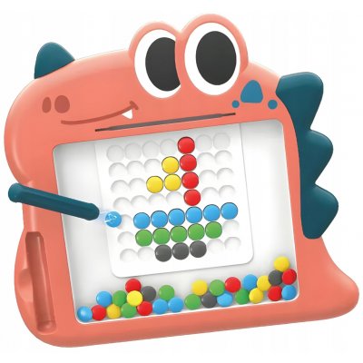 Woopie Magnetická tabule pro děti Montessori MagPad Dinosaurus – Zboží Mobilmania