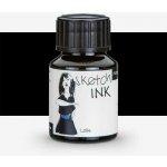 Rohrer and Klingner Rohrer & Klingner Sketchink Lotte lahvičkový inkoust černý 50 ml – Sleviste.cz