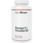 GymBeam Omega 3 + Vitamin D3 240 kapslí – Hledejceny.cz