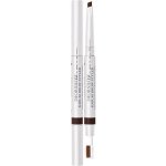 Dior Diorshow Kabuki Brow Styler tužka na obočí s kartáčkem 032 Dark Brown 0,29 g – Zboží Dáma
