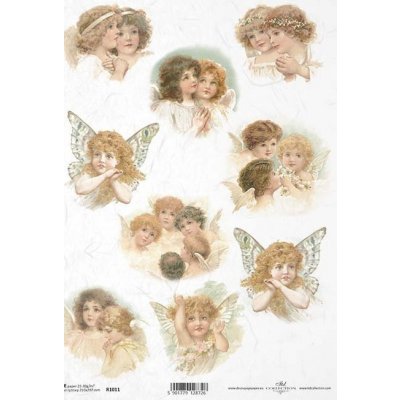 Itd. Collection Rýžový papír Andílci 2 A4 – Zboží Mobilmania