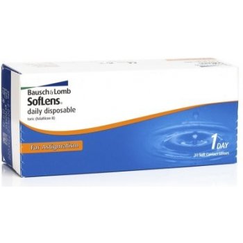 Bausch & Lomb SofLens Daily Disposable For Astigmatism 30 čoček