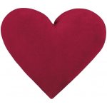 Bellatex polštář Srdce korall micro vínové 42x48 – Zboží Dáma