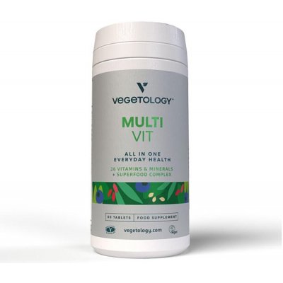 Vegetology Multivitamín s minerály pro vegany 60 tablet – Hledejceny.cz