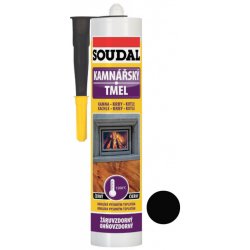 SOUDAL kamnářský tmel 310g černý