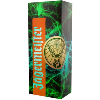 Jägermeister 35% 0,7 l (svítící kazeta)