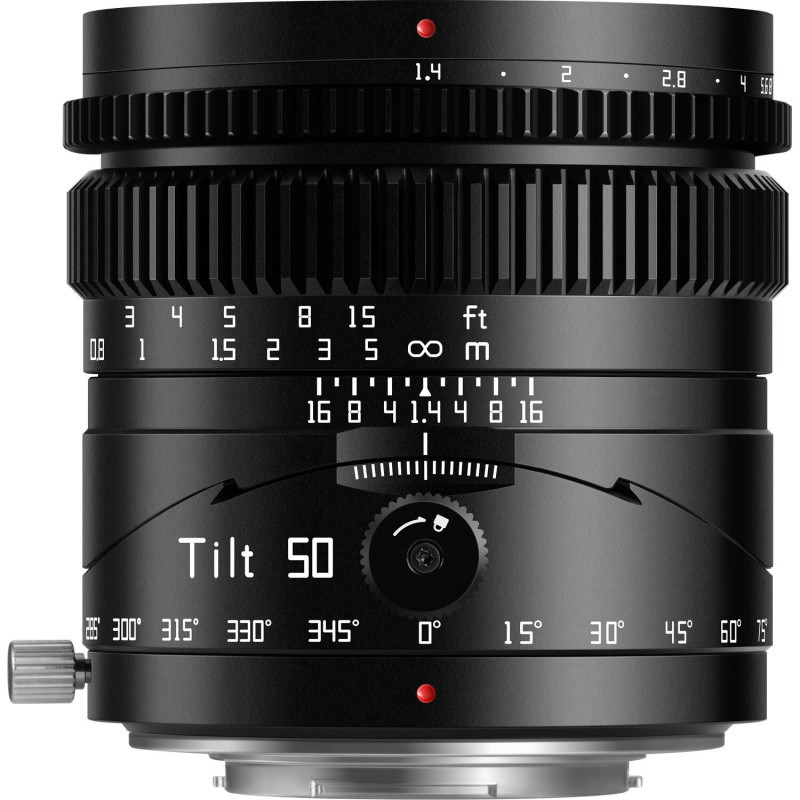 TTArtisan 50 mm f/1.4 TILT MFT