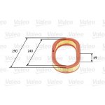 VALEO Vzduchový filtr 585640 – Hledejceny.cz