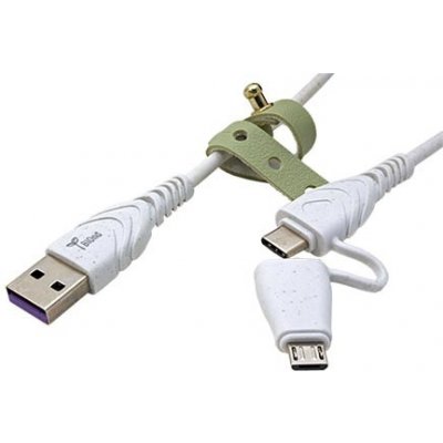 BIOnd BIO-12-TCM USB 2.0 USB A(M) - USB C(M) + microUSB B(M), 3A, 1,2m