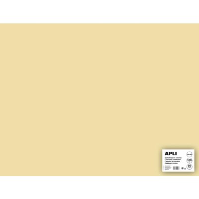 Apli barevný papír čtvrtka A2+ 170g/m 25 listů Barva: Krémová