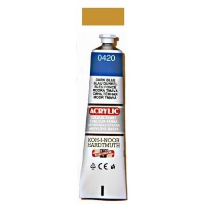 Koh-i-noor akrylové barvy Acrylic zlatohnědá 40ml