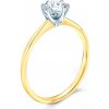 Prsteny Savicki Zásnubní prsten The Journey dvoubarevné zlato diamanty TJ R3 2 D ZB
