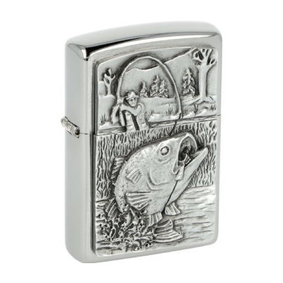 Zippo Bass Fishing broušený – Hledejceny.cz