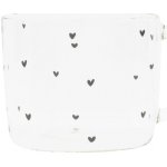 Bastion Collection s Skleněný hrnek Hearts čirá barva sklo 400 ml – Hledejceny.cz