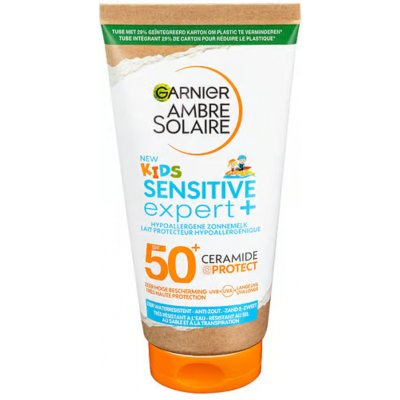 Garnier Ambre Solaire Kids Sensitive Expert SPF50+ opalovací mléko pro děti 175 ml