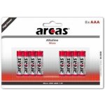 Arcas Alkaline AAA 8ks 11744803 – Zbozi.Blesk.cz