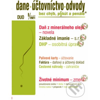 Dane, účtovníctvo, odvody bez chýb, pokút a penále č. 9 / 2021 - Poradca s.r.o.