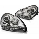 PŘEDNÍ SVĚTLA PORSCHE CAYENNE 2002-2006, DAYLIGHT XENON, CHROM – Hledejceny.cz