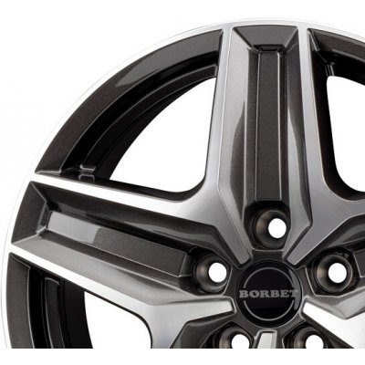 Borbet CWZ 7,5x18 5x120 ET53 anthracite polished | Zboží Auto