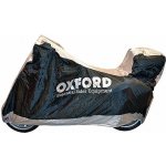Oxford Aquatex s prostorem na kufr černá/stříbrná M – Zboží Mobilmania