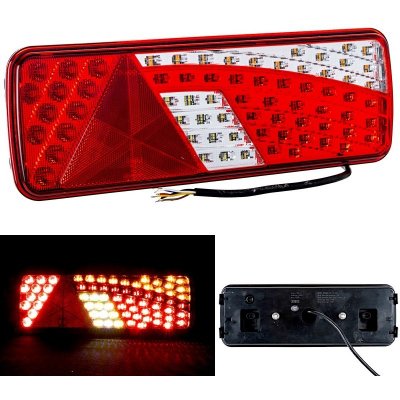 Zadní Svítilna S Trojúhelníkem 75 Led Čb Pravá – Zboží Mobilmania