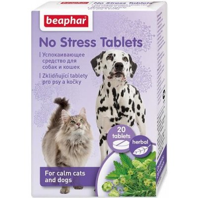 Beaphar No Stress Tablety pes 20 ks – Zboží Mobilmania