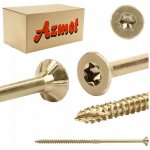 Tesařské vruty 6x140 mm TORX do dřeva kuželové 100 ks Azmet WT-60140 – Hledejceny.cz