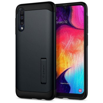 Pouzdro Spigen Slim Armor Samsung Galaxy A50 černé