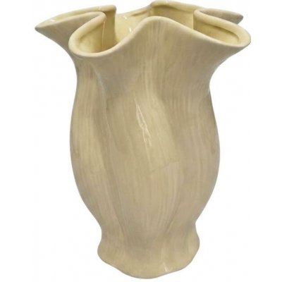 VÁZA BIELA KERAMIKA 20.5*19.7*25.7CM – Hledejceny.cz