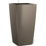 Lechuza Samozavlažovací květináč Cubico 40 x 40 x 75 cm taupe – Hledejceny.cz