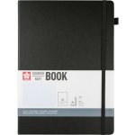 Sakura Krémově bílý skicák čtverečkovaný Black 13x21cm 140g – Hledejceny.cz