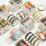 Agugu Raul color boxed tape 0,7 cm x 2 m Macaron – Sleviste.cz