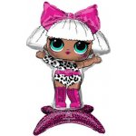 Fóliový balónek LOL surprise diva 90 cm LOL Surprise 90 cm: S Héliem – Zboží Dáma