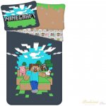 Jerry Fabrics povlečení Minecraft Adventure 140x200 70x90 – Zboží Dáma
