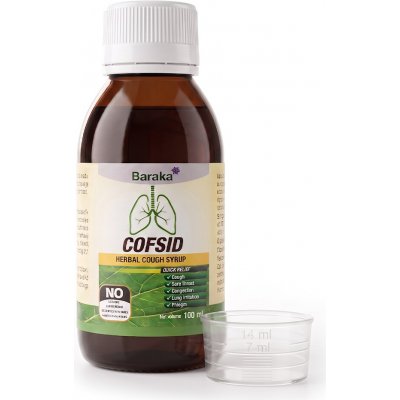 Baraka Cofsid bylinný sirup proti kašli 100 ml – Hledejceny.cz