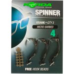 Korda Návazec Spinner Hook Section Krank vel.6 3 ks – Zbozi.Blesk.cz