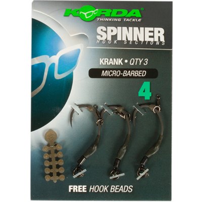 Korda Návazec Spinner Hook Section Krank vel.6 3 ks – Zbozi.Blesk.cz