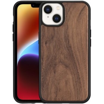 Pouzdro PROTEMIO 50069 FOREST Dřevěný kryt Apple iPhone 14 Plus WALNUT